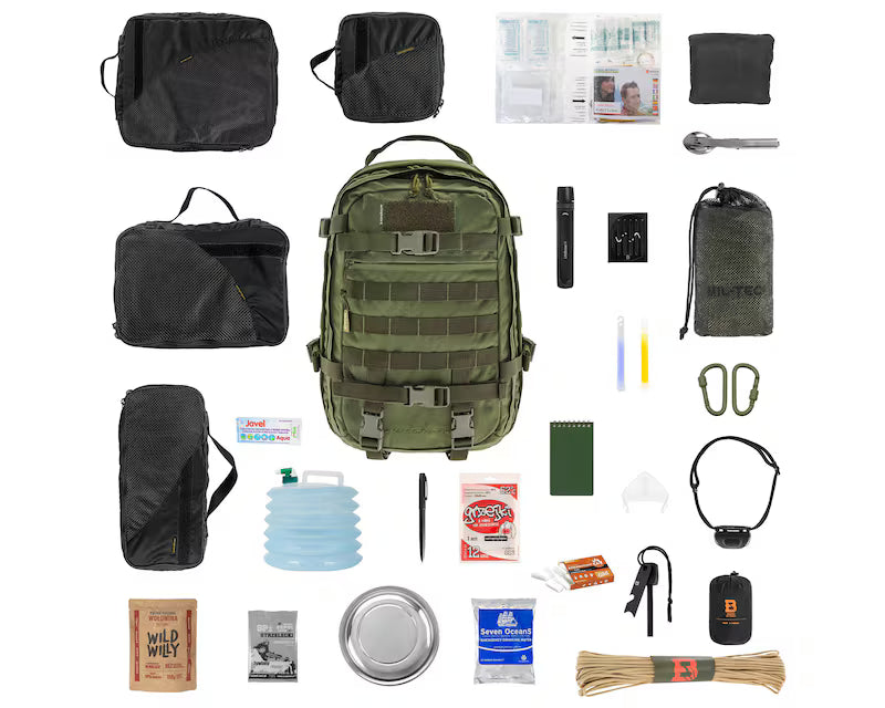 Plecak ewakuacyjny Wisport Sparrow II 30 l Basic V2 - z wyposażeniem