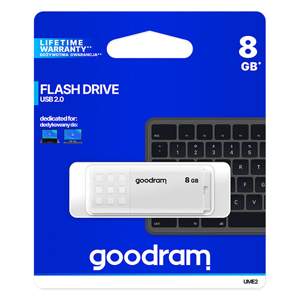 Pendrive z osłonką Goodram, USB 2.0, 8GB