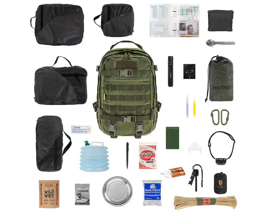Plecak ewakuacyjny Wisport Sparrow II 30 l Basic V2 - z wyposażeniem