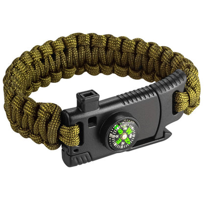 Bransoletka survivalowa 5w1