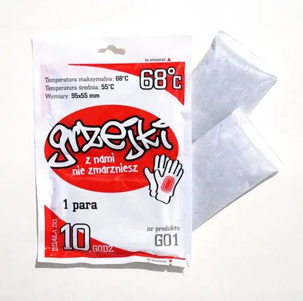 Ogrzewacz chemiczny Grzejki do rąk 1 para