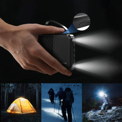 Powerbank 10000mAh z wbudowanymi kablami