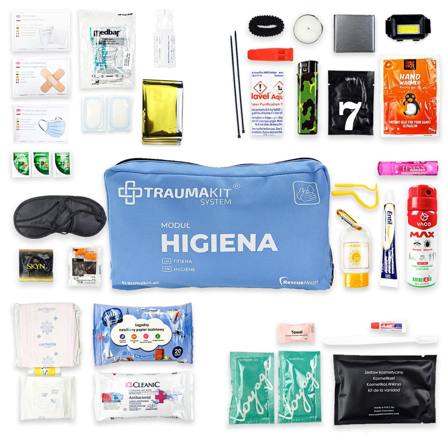 Plecak Ewakuacyjny Zestaw ETK (Evacuation Trauma Kit)
