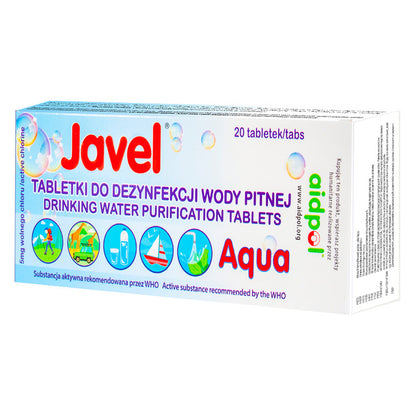 Tabletki Javel Aqua do uzdatniania wody